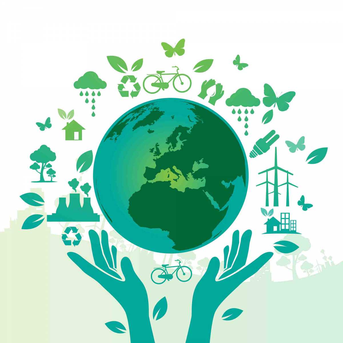 Охрана окружающей среды логотип