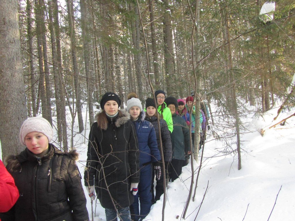 3 февраля ребята из Илешевской и Ужугской школ Кологривского района побывали в заповеднике.